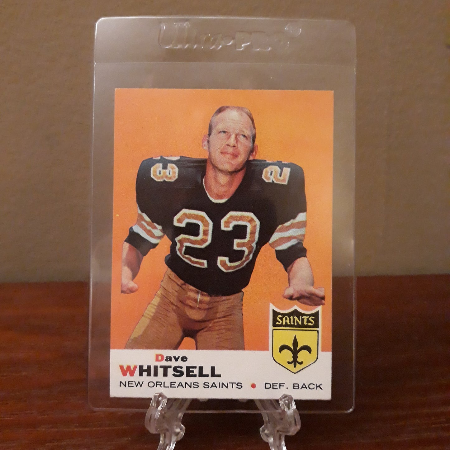 1969 Topps Football Dave Whitsell #14