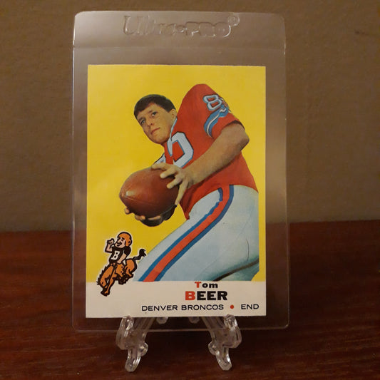 1969 Topps Football Tom Beer