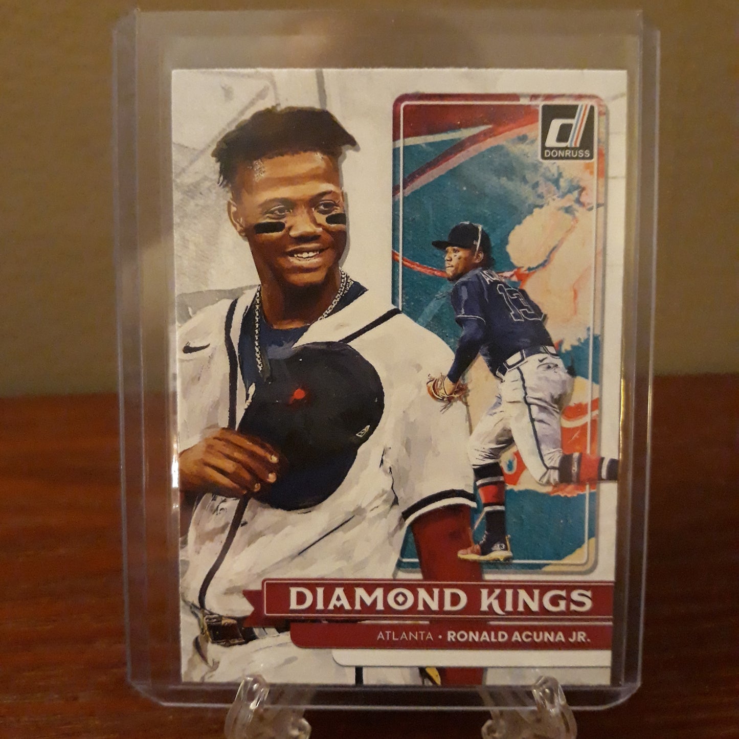 2022 Donruss Baseball Diamond Kings Ronald Acuna Jr.