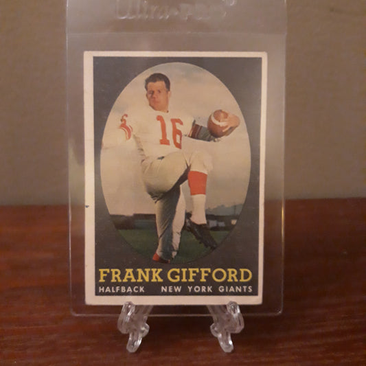 1958 Topps Football Frank Gifford #73