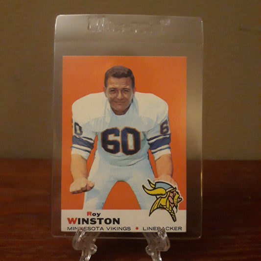 1969 Topps Football Roy Winston #82