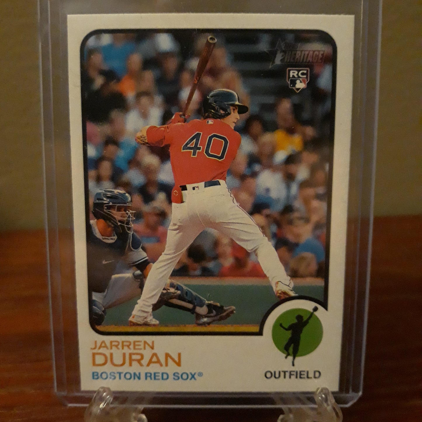 2022 Topps Heritage Jarren Duran Rookie Card