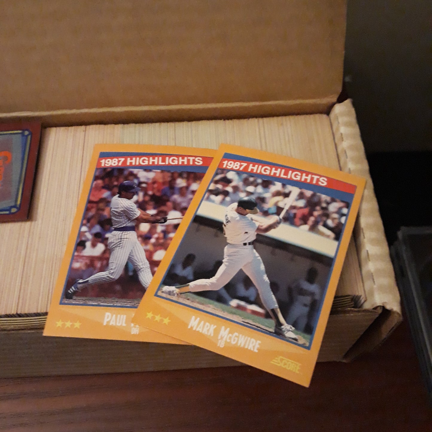 1988 Score Baseball Complete Set