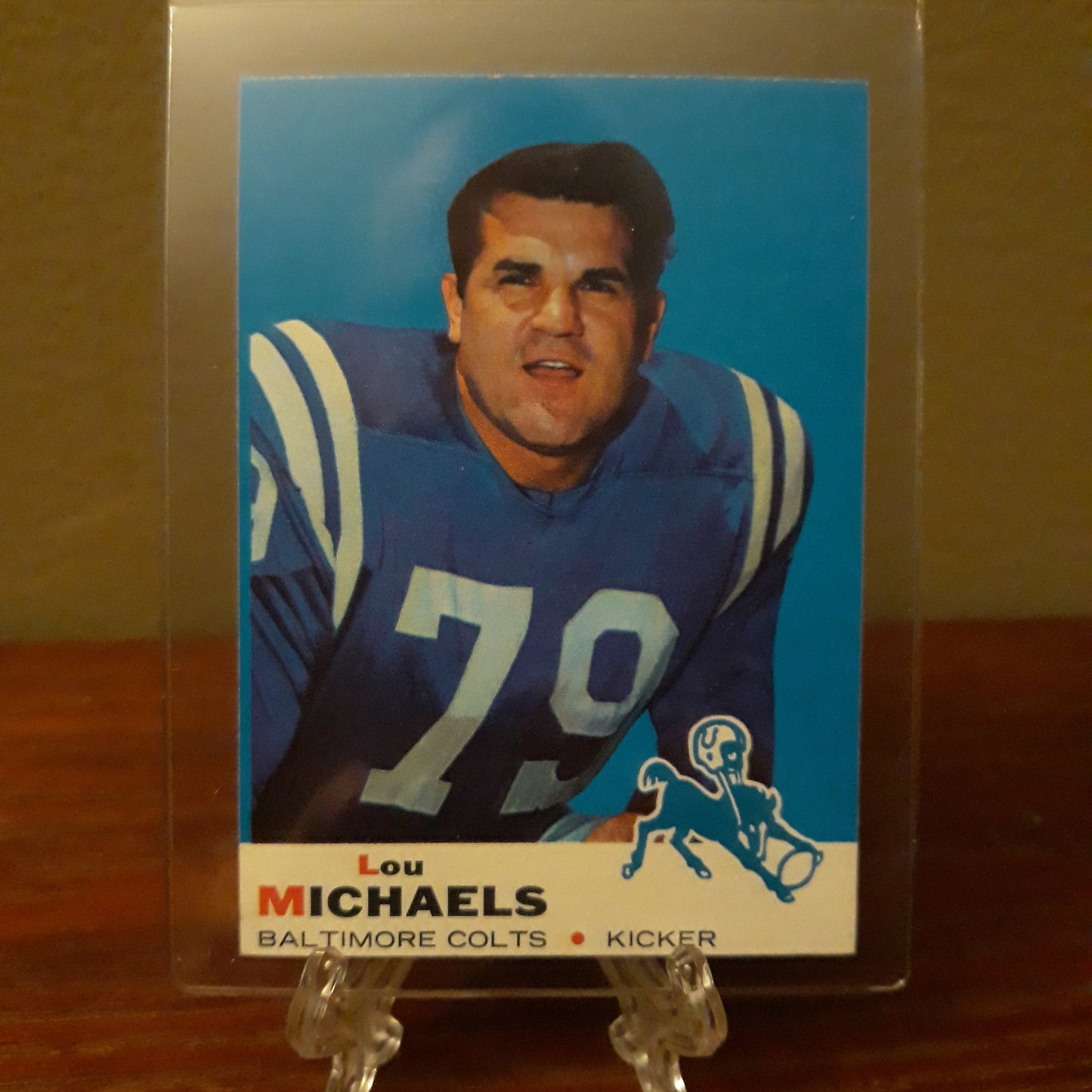 1969 Topps Football Lou Michaels #116