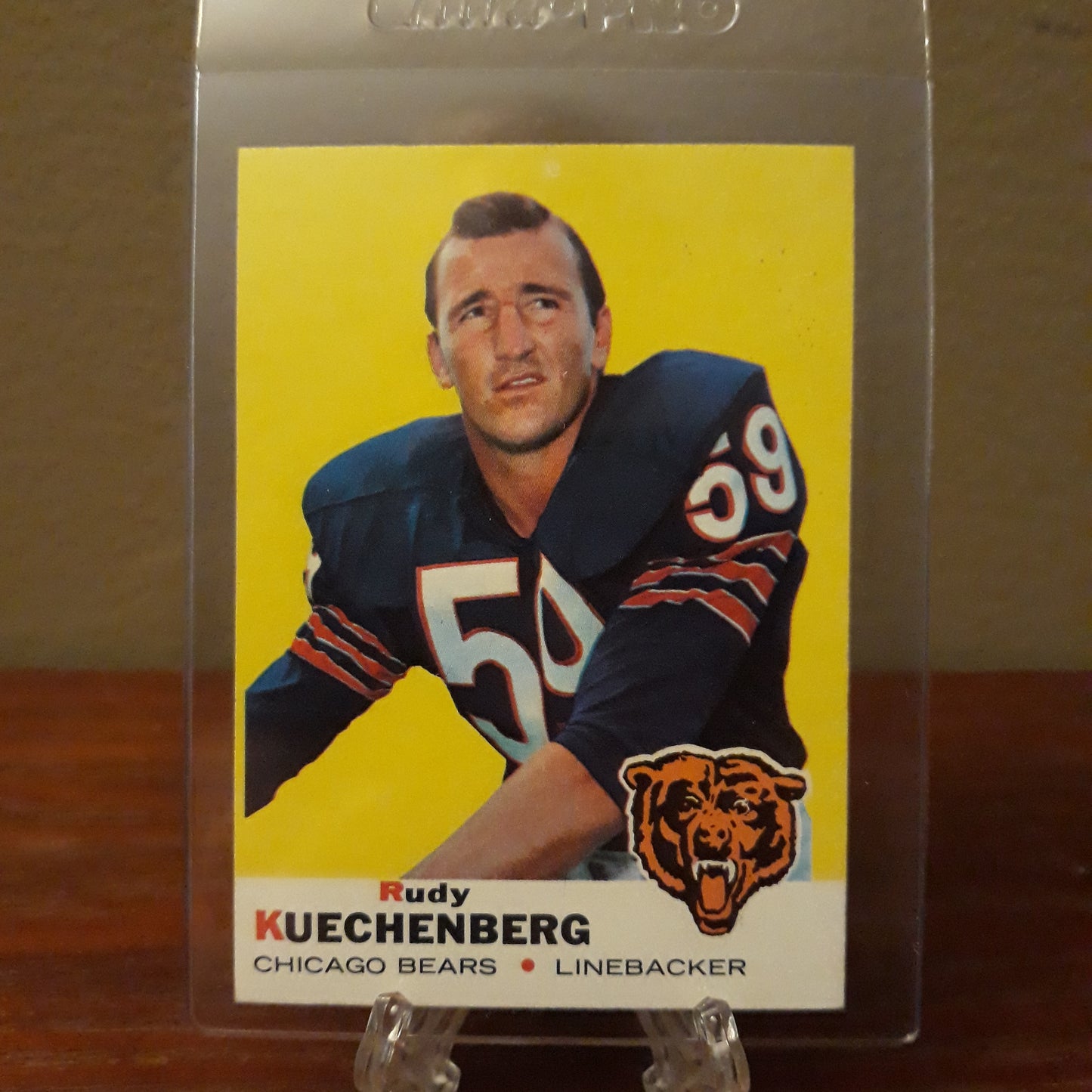 1969 Topps Football Rudy Kuechenberg #117