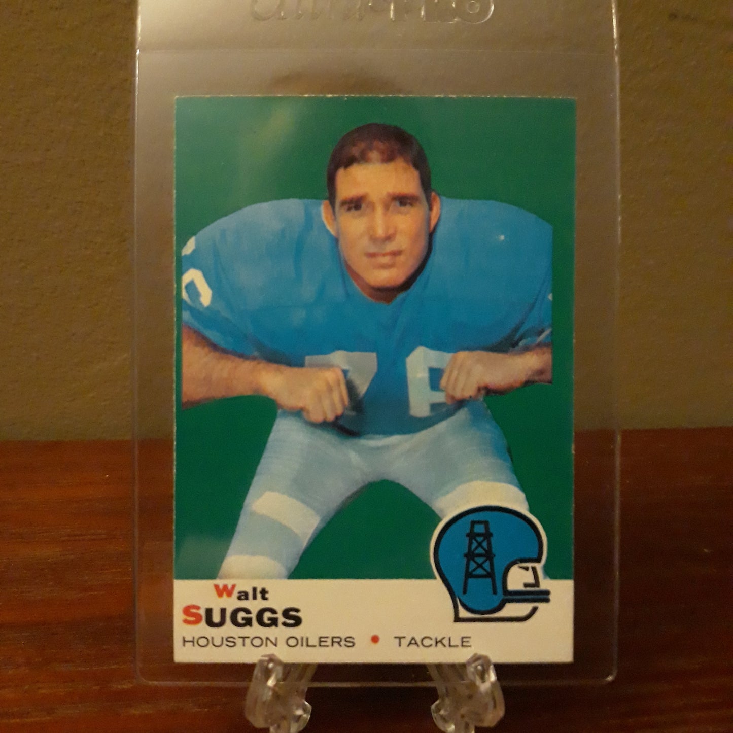 1969 Topps Football Walt Suggs #118