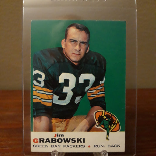 1969 Topps Football Jim Grabowski #124