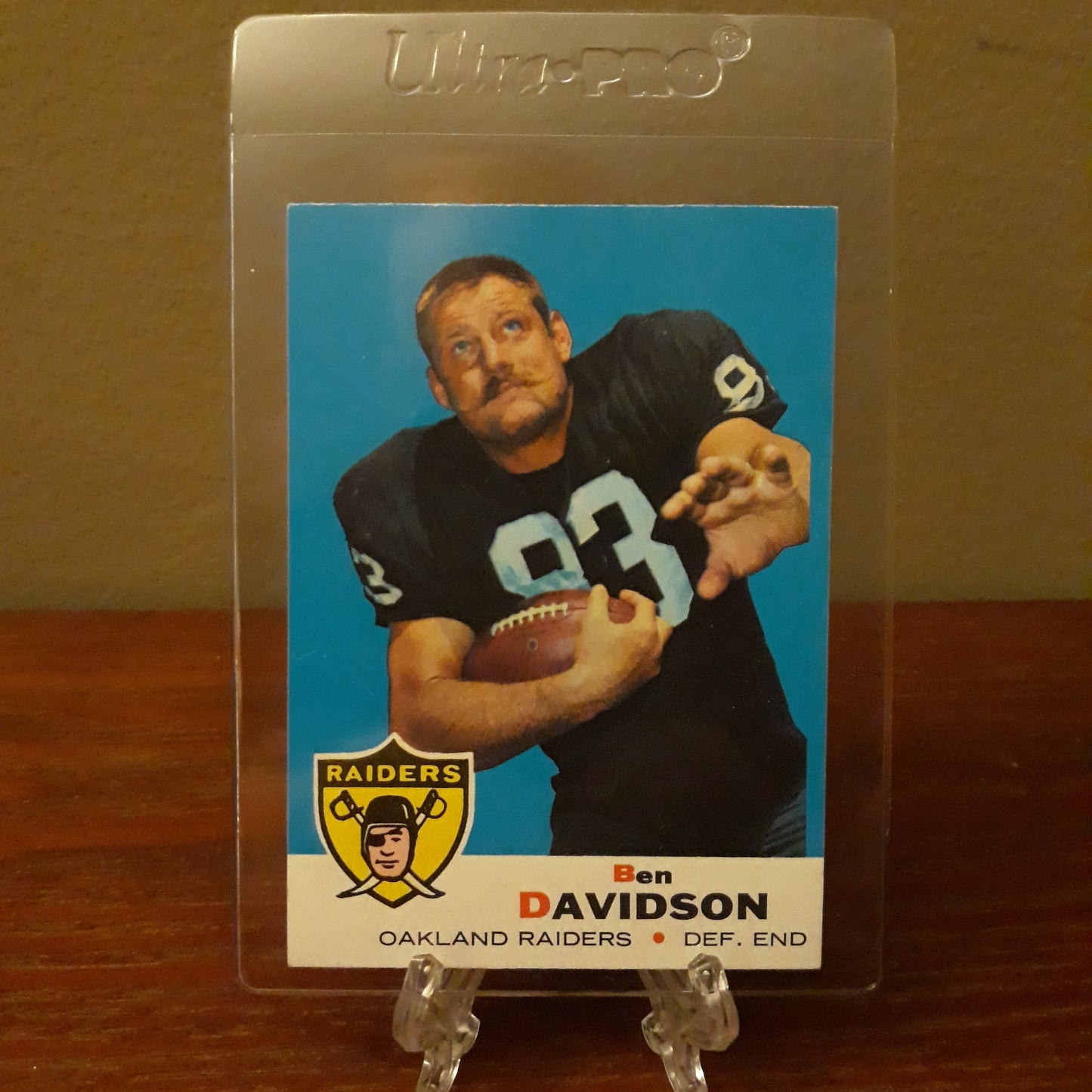 1969 Topps Football Ben Davidson #128