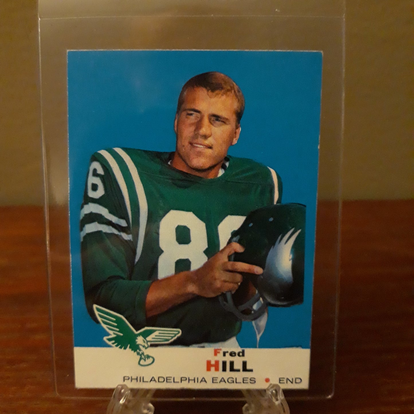 1969 Topps Football Fred Hill #130