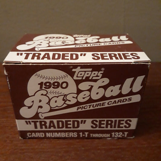 1990 Topps Baseball Traded Series Complete Set