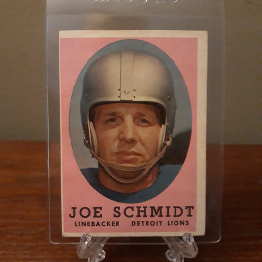 1958 Topps Football Joe Schimdt #3
