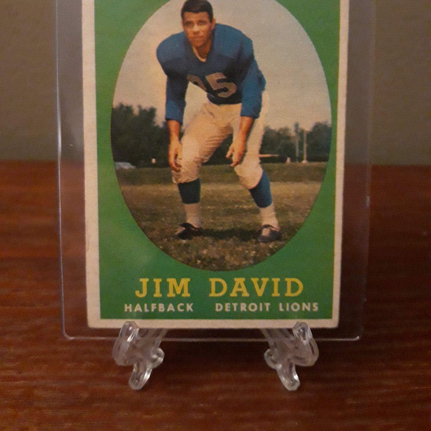 1958 Topps Football James David #13