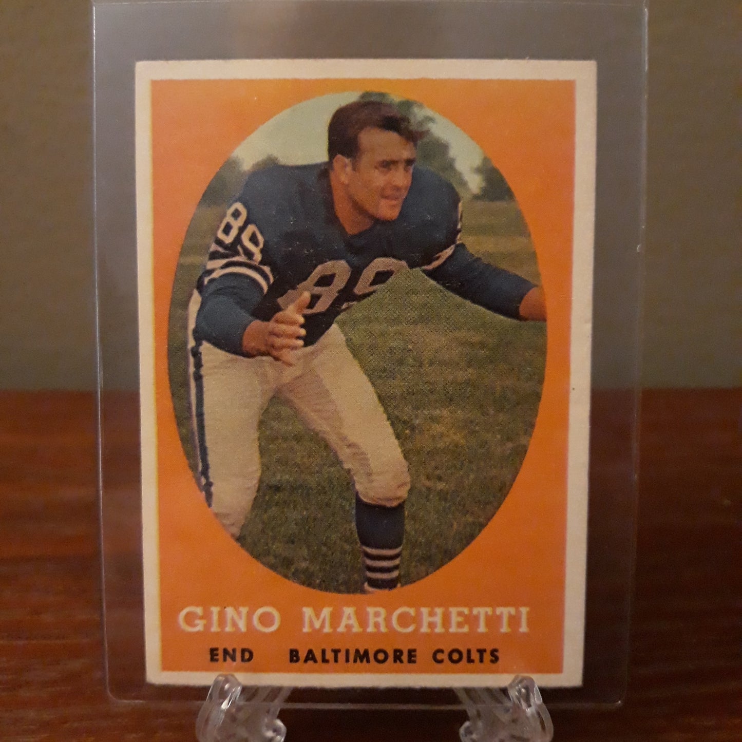 1958 Topps Football Gino Marchetti #16