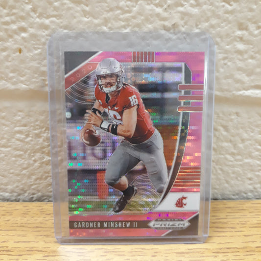 2020 Prizm Draft Picks Gardner Minshew Pink Pulsar