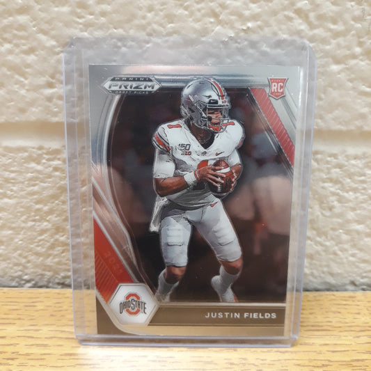 2021 Prizm Draft Picks Justin Fields Rookie Card