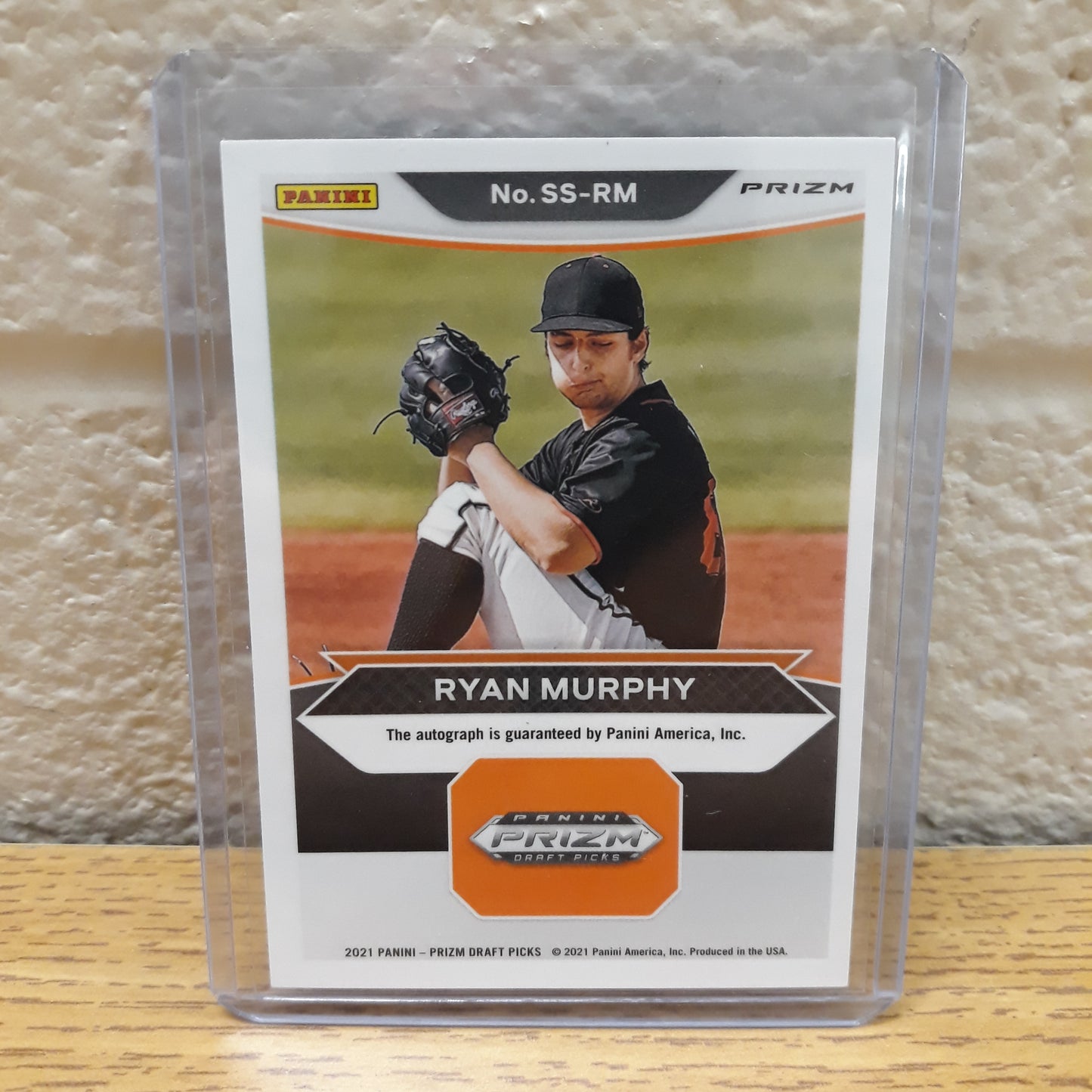 2021 Prizm Draft Picks Baseball Silver Prizm Signing Sessions Ryan Murphy