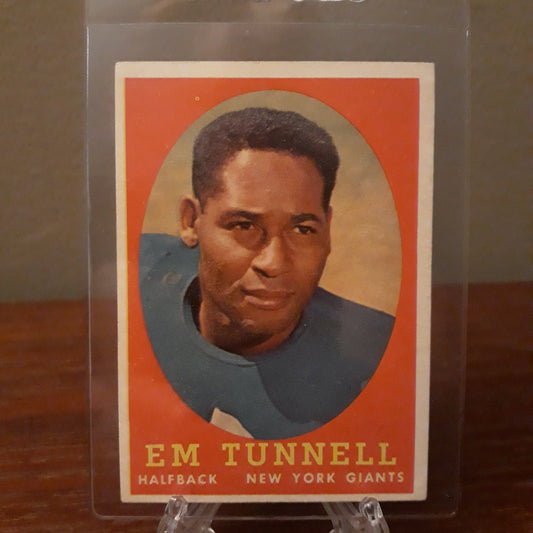 1958 Topps Football Emlen Tunnell #42