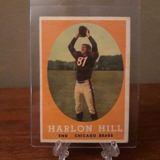 1958 Topps Football Harlon Hill #80