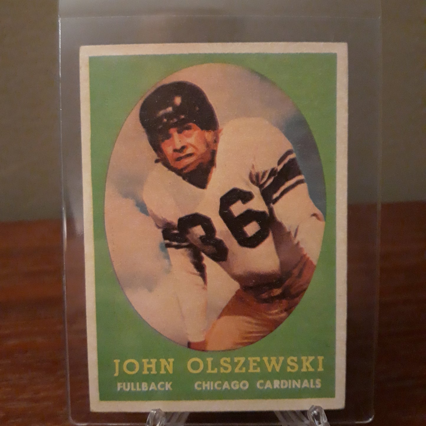 1958 Topps Football John Olszewski #107