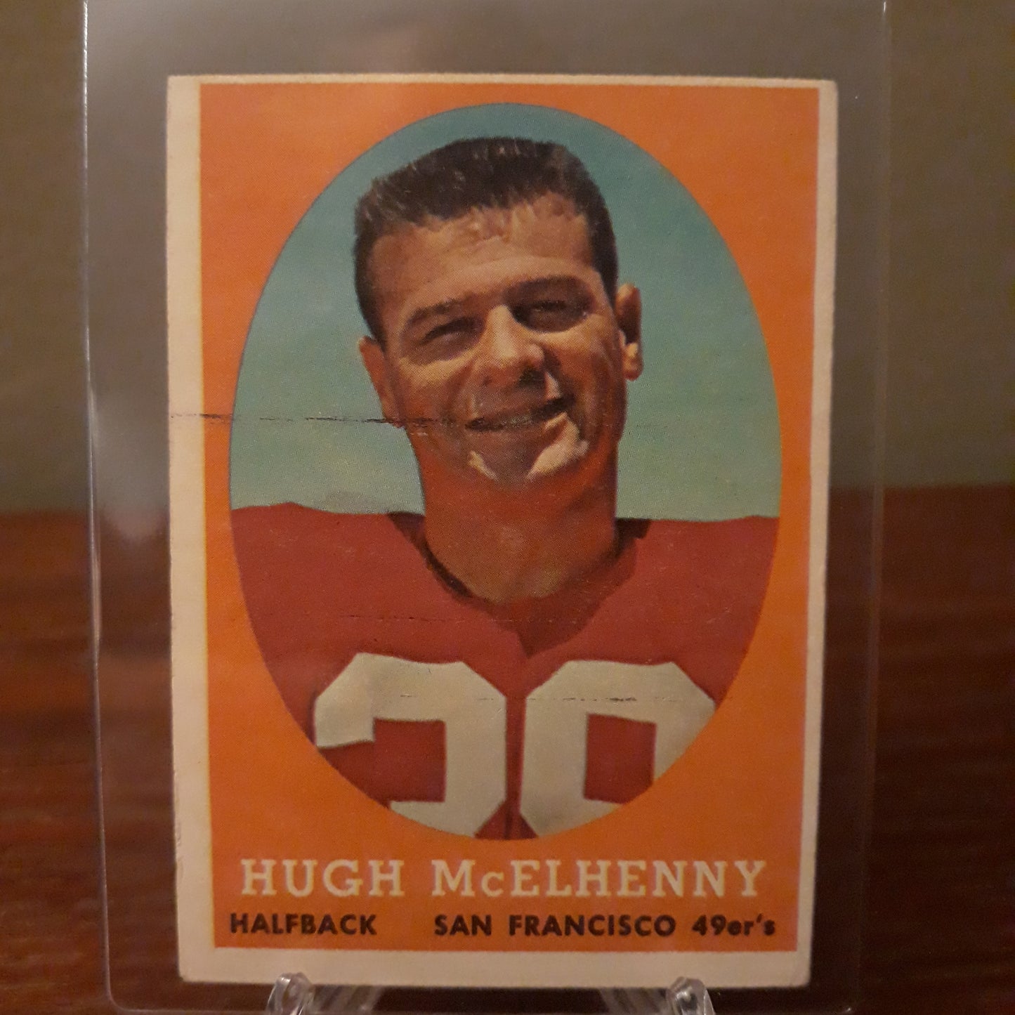 1958 Topps Football Hugh McElhenny #122