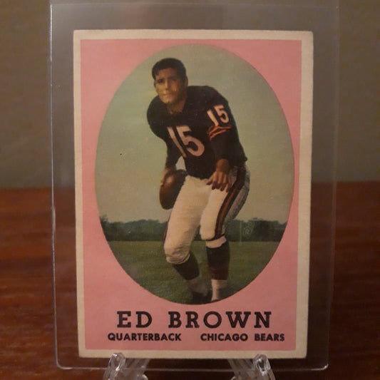 1958 Topps Football Ed Brown #123