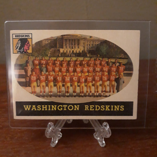 1958 Topps Football Washington Redskins Team #27