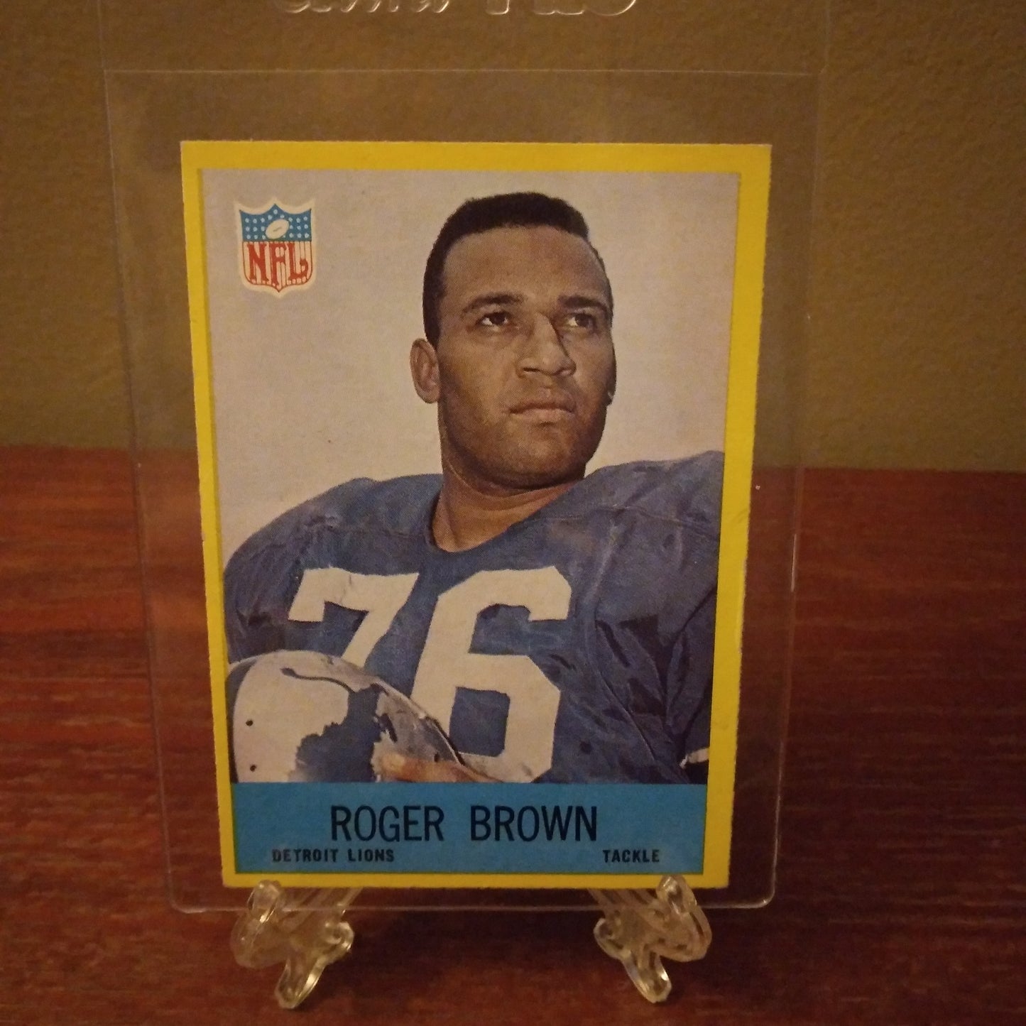 1967 Philadelphia Roger Brown #62