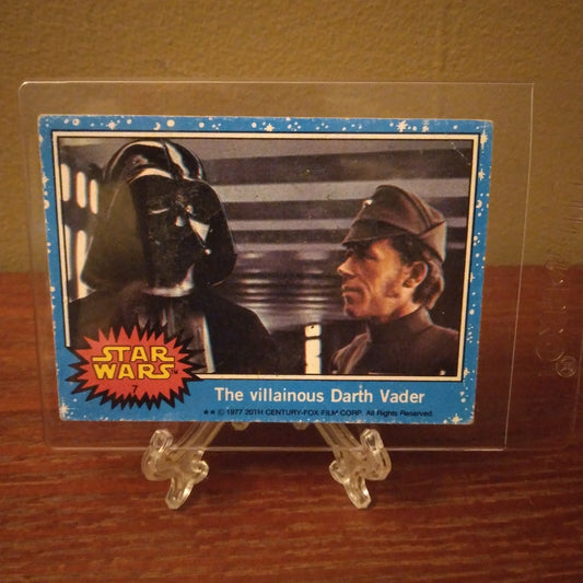 1977 Topps Star Wars Darth Vader Rookie Card