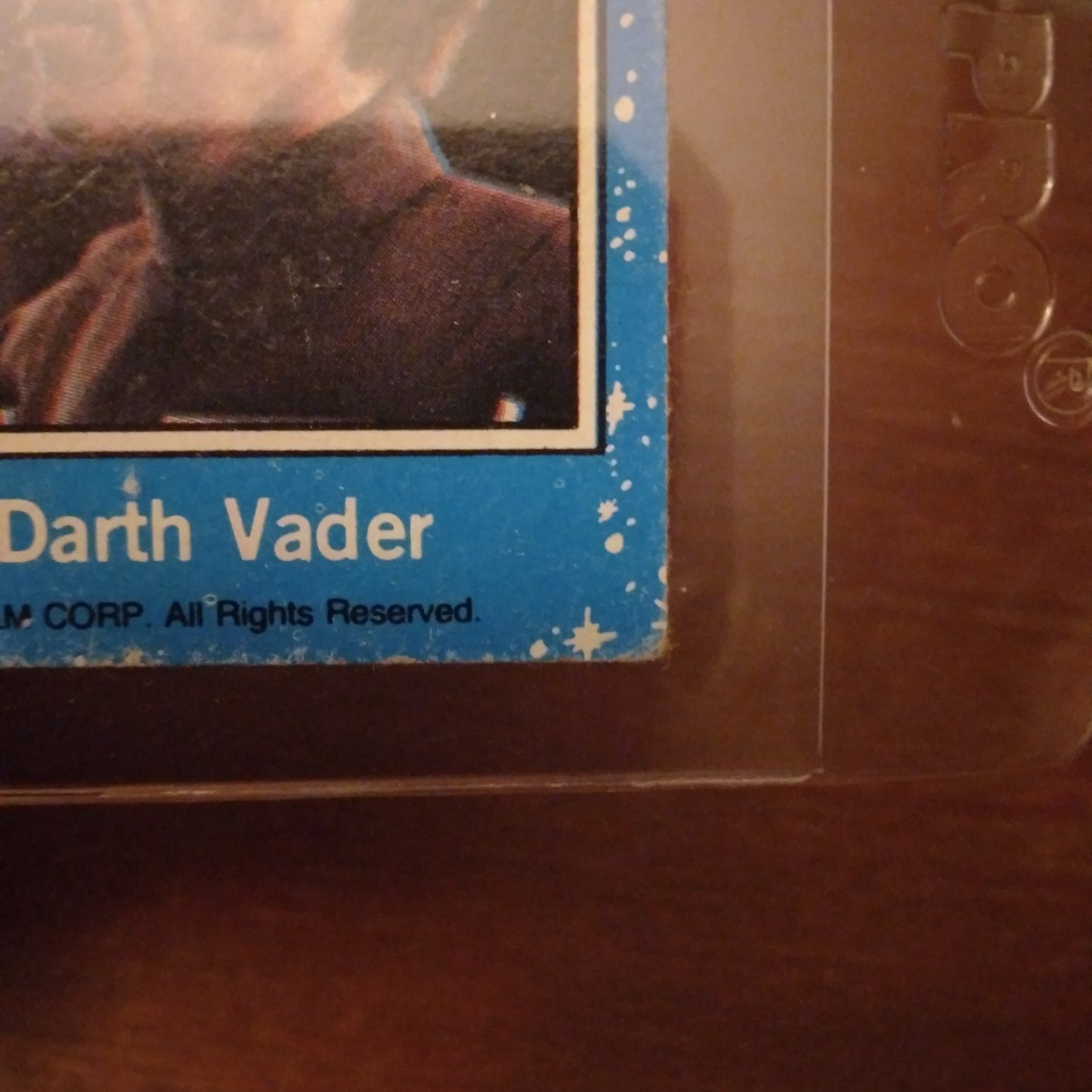 1977 Topps Star Wars Darth Vader Rookie Card