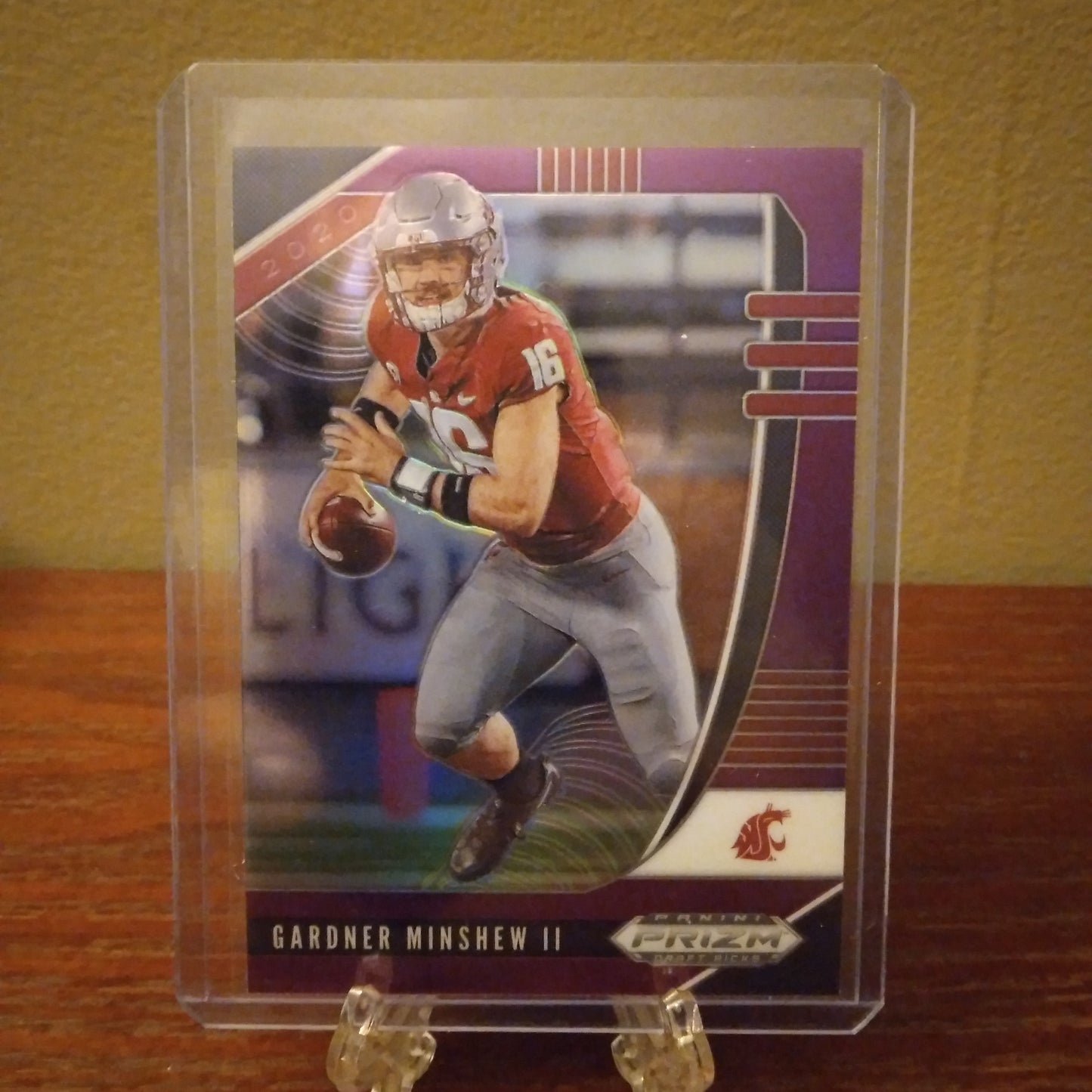 2020 Prizm Draft Picks Purple Prizms Gardner Minshew II #46