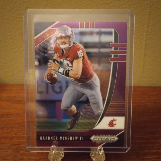 2020 Prizm Draft Picks Purple Prizms Gardner Minshew II #46