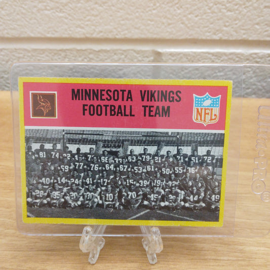 1967 Philadelphia Minnesota Vikings Team Card #97