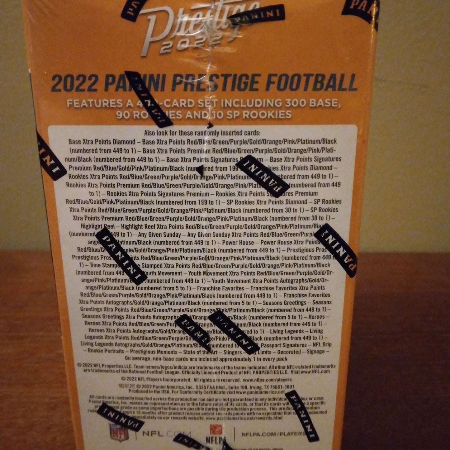 2022 Prestige Football Blaster Box