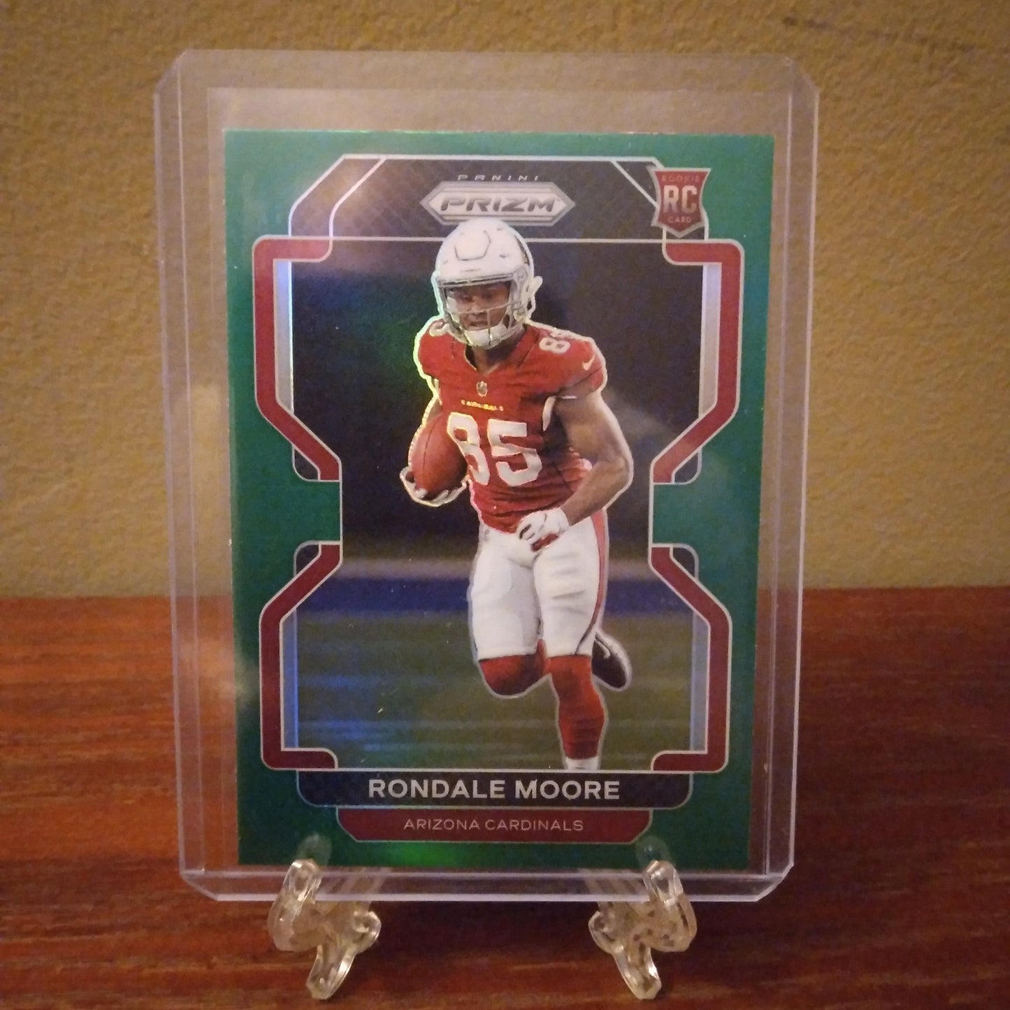 2021 Prizm Football Green Prizm Rondale Moore RC #347