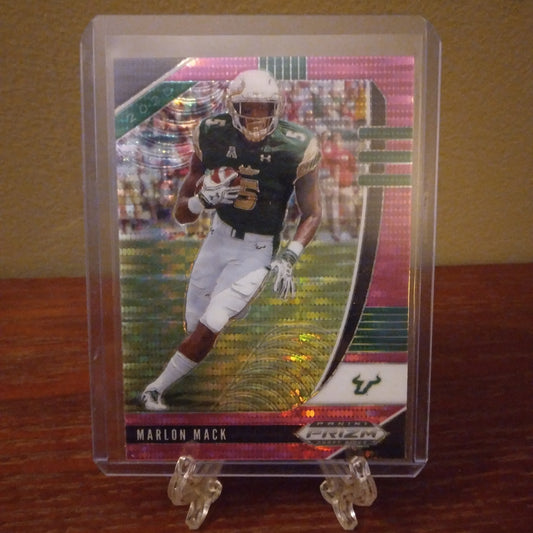 2020 Prizm Draft Picks Pink Pulsar Marlon Mack #68