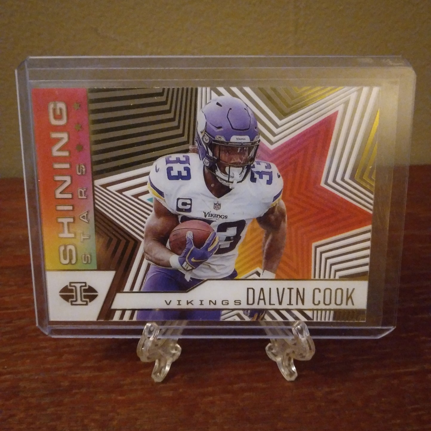 2021 Panini Illusions Shining Stars Dalvin Cook #9