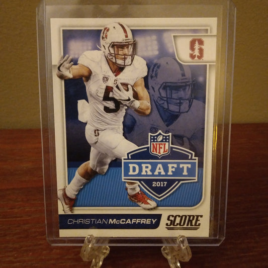 2017 Score NFL Draft Christian McCaffrey #9