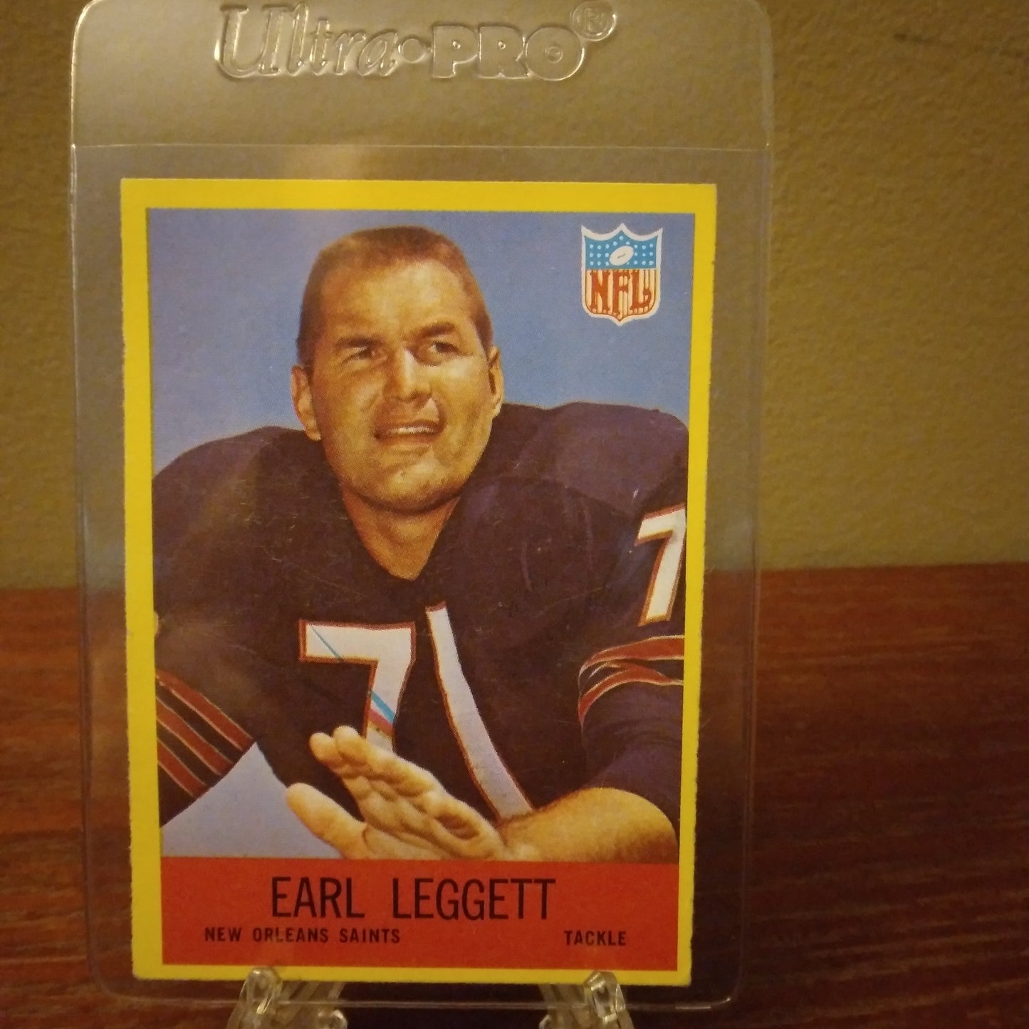 1967 Philadelphia Earl Legget #125