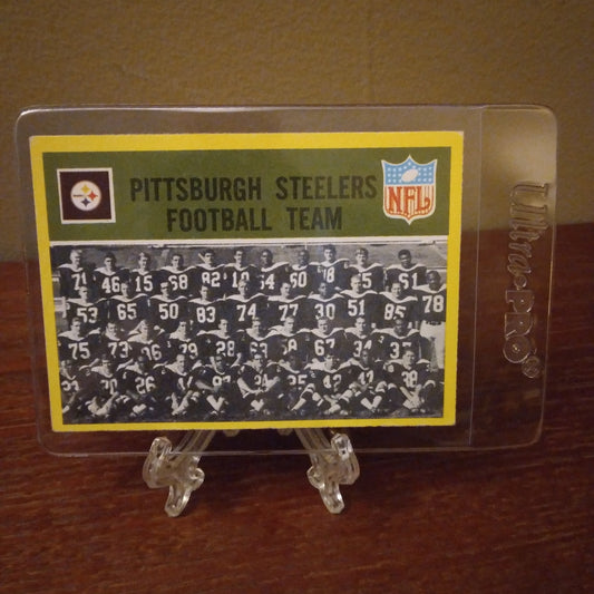 1967 Philadelphia C.G.C. Pittsburgh Steelers Team Card #145