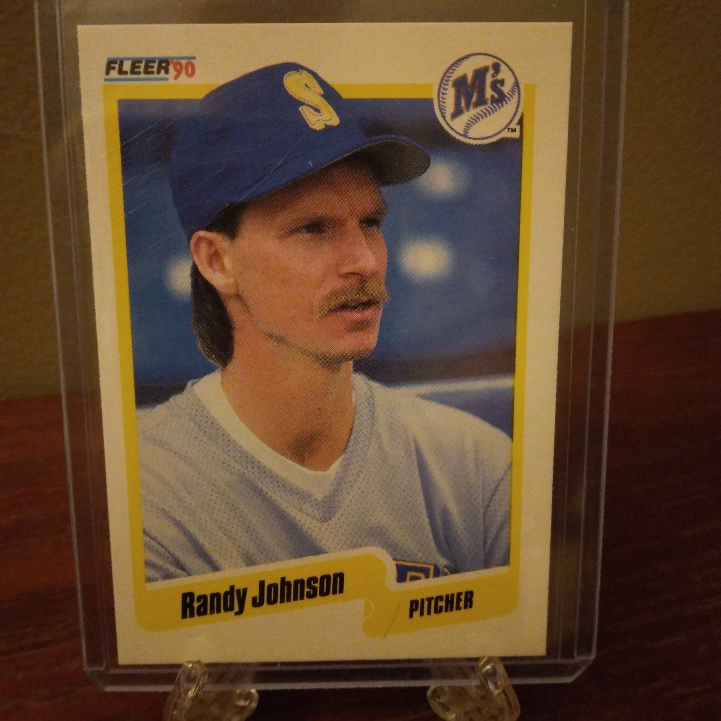 1990 Fleer Randy Johnson #518