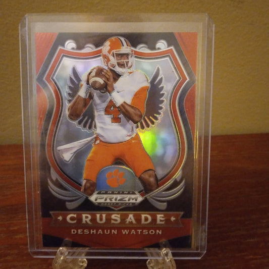 2020 Prizm Draft Picks Crusade Red Deshaun Watson #40