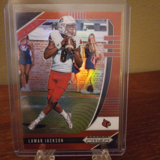 2020 Prizm Draft Picks Red Lamar Jackson #63