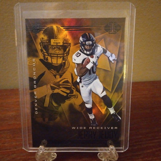 2020 Panini Illusions Orange Jerry Jeudy Rookie Card #17