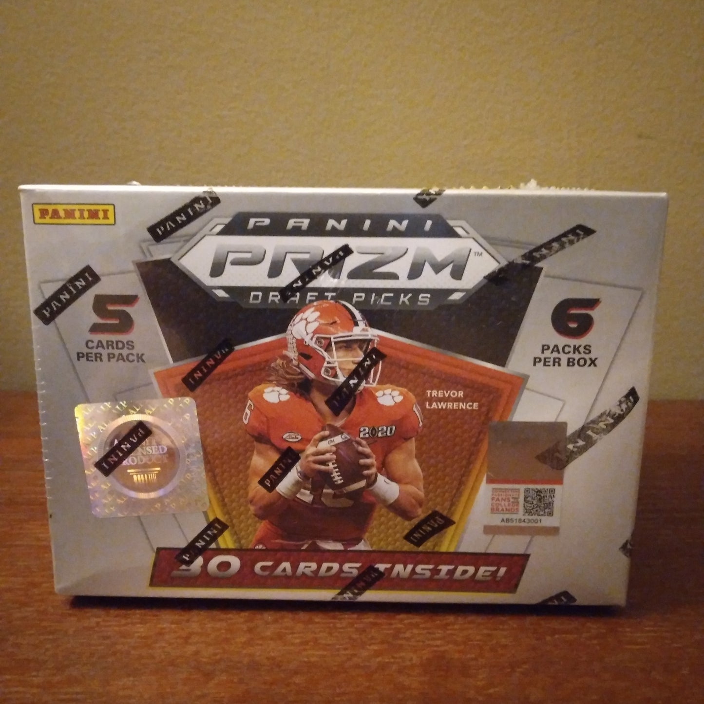 2021 Prizm Draft Picks Football Blaster Box