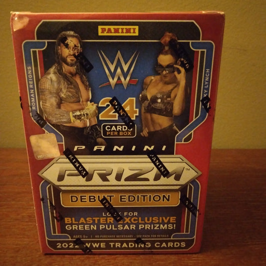 2022 Prizm Debut Edition WWE Trading Cards Blaster Box