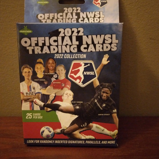 2022 Parkside Official NWSL Trading Cards Hanger Box