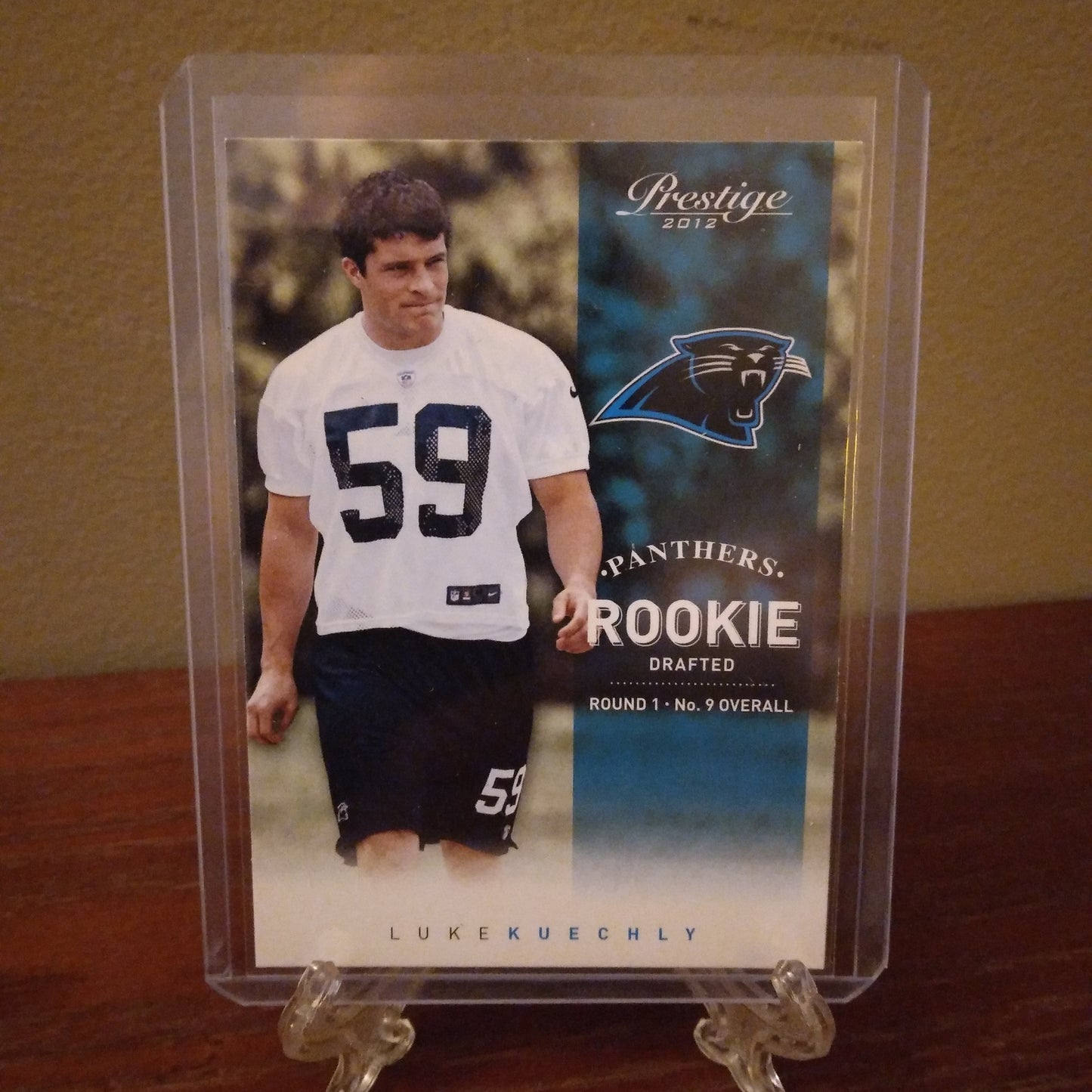 2012 Prestige Luke Kuechly Rookie Card #214