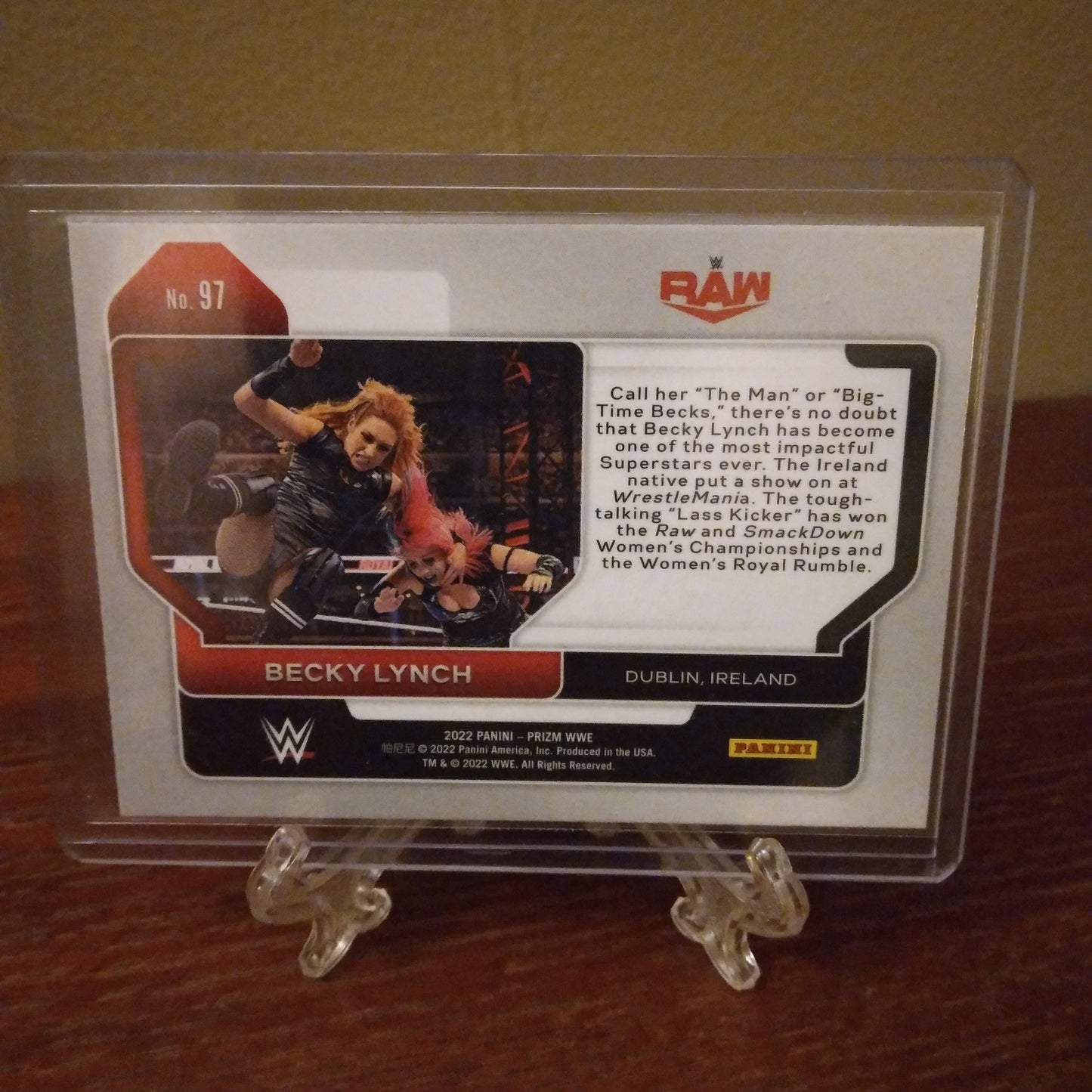 2022 Prizm WWE Becky Lynch #97