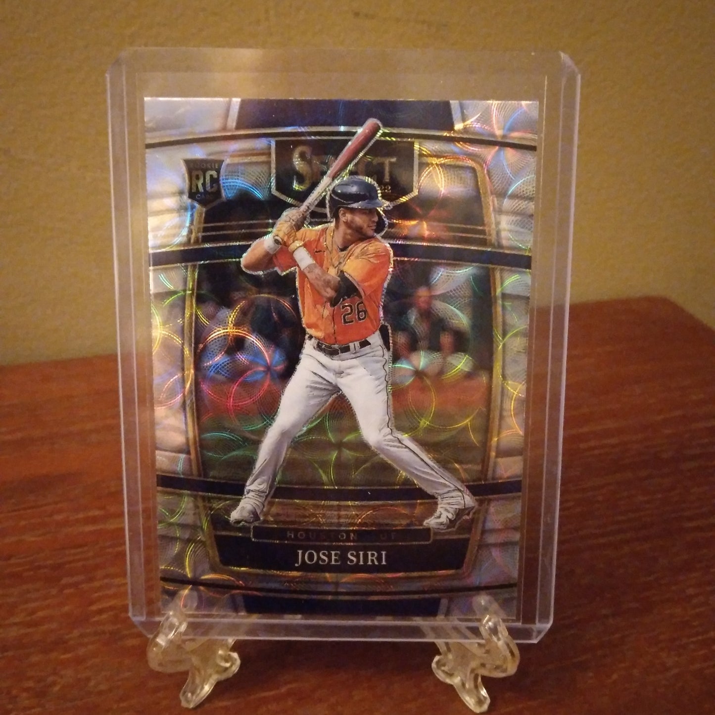 2022 Select Baseball Concourse Scope Parallel Jose Siri Rookie Card #3