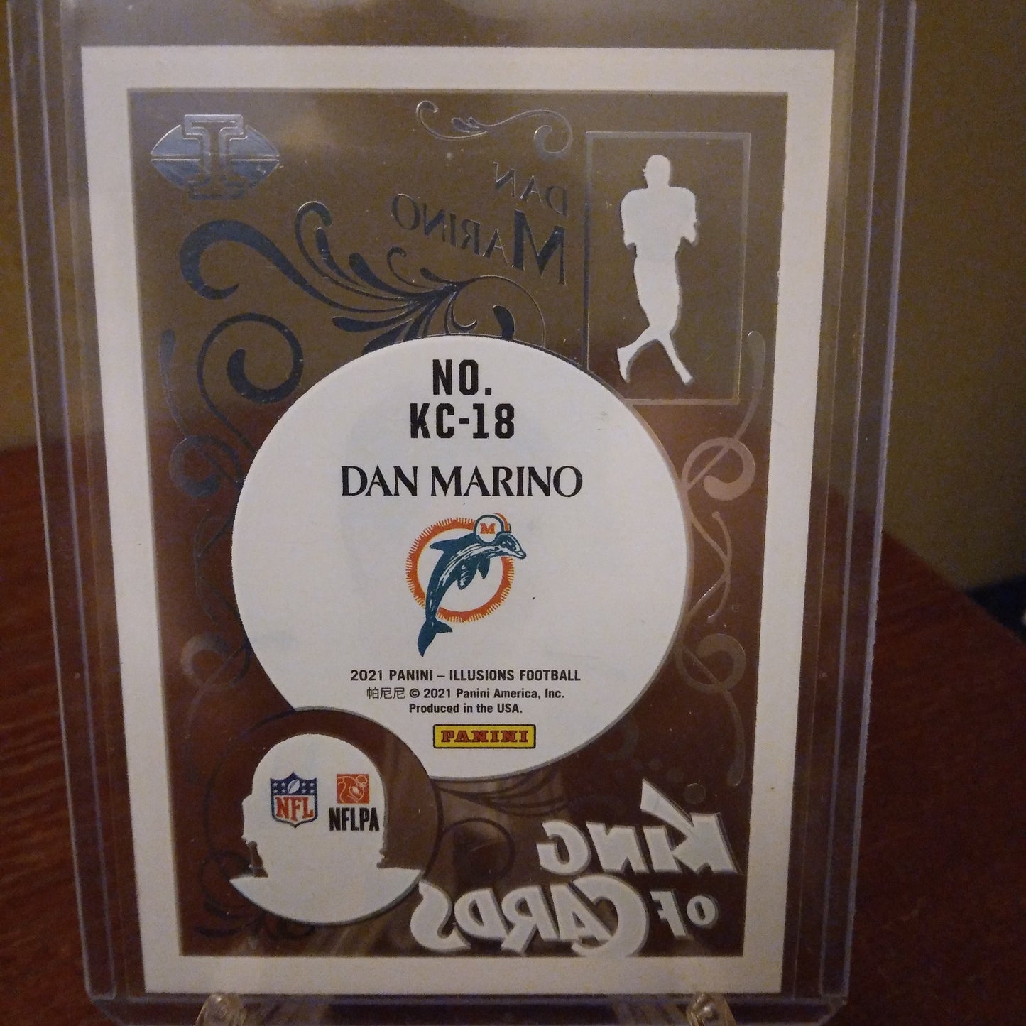 2021 Panini Illusions King of Cards Dan Marino #18